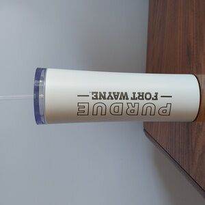 * Purdue Fort Wayne Vacuum Insulated 16 Oz Stainless Steel Tumbler, Like New